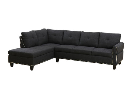 L - Shaped Sectional Sofa With Movable Left Chaise
