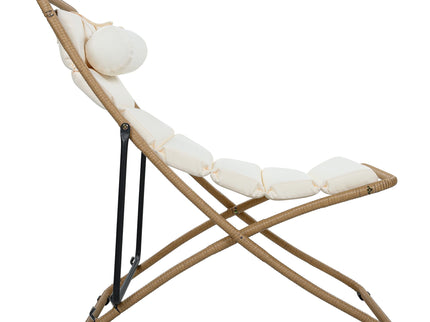 Outdoor Folding Chair With Adjustable Backrest (Set of 2)