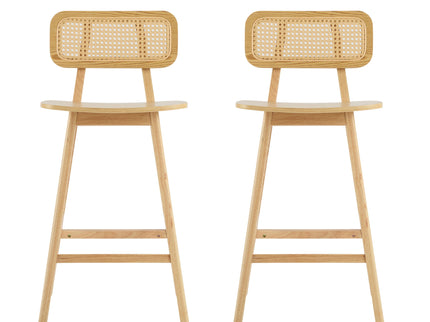 Bari - Indoor Wood Barstool (Set of 2)