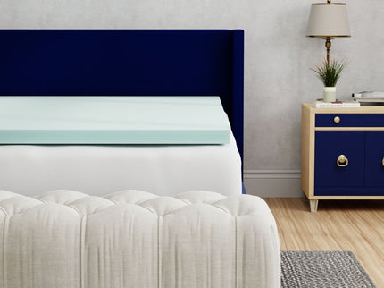 3" Gel Plush Memory Foam Cooling Mattress Topper