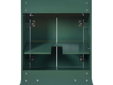 Bathroom Vanity With Integrated Sink, 2 Door Cabinet With Tip Out Drawer, Rectangular Design