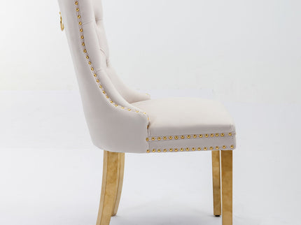 Nikki - Modern, High-End Tufted Dining Chair (Set of 2)