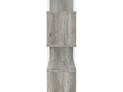 Elias - 4 Shelf Bookshelf With Zigzag Design