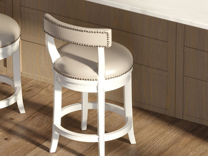 Stool & Upholstered Seat And Back