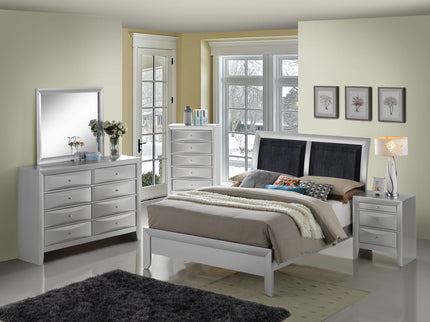 Padded Headboard Design Panel Bed