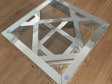 Coffee Table - Silver - Mirror