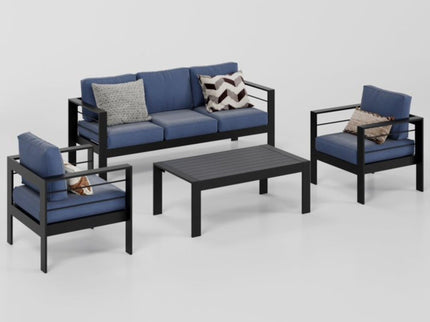 Outdoor Patio Set, All-Weather, Thick Cushions
