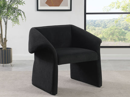 Mcdonald - Upholstered Sloped Arm Accent Chair - Black
