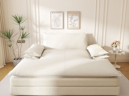 Modern Oversized Double Chaise Lounge Chair