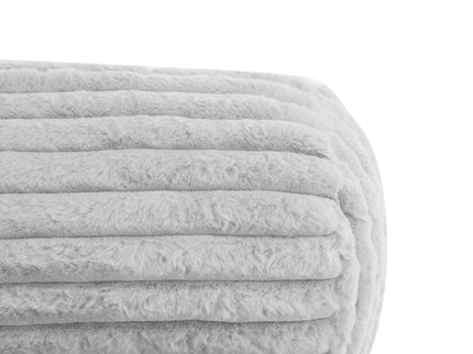 Latina - Indoor Foldbable Bean Bag Lounge Chair - Light Gray