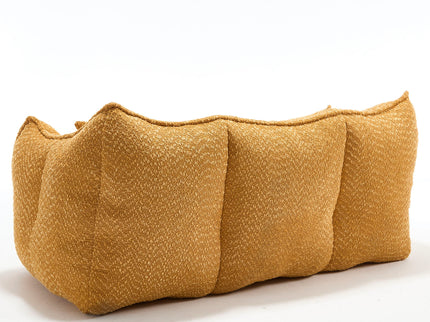 Comfortable Dual Beanbag Chair With High Resilience Foam Core For 2 People
