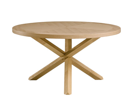 Kasem - Round Dining Table - Oak