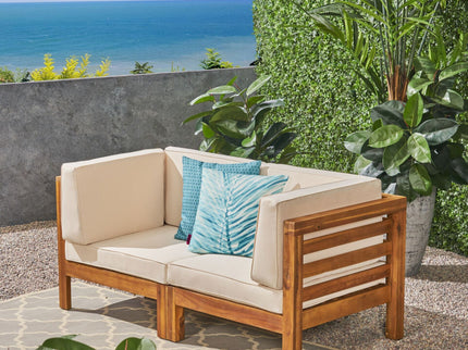 Oana - 2 Piece Loveseat Set With Water Resistant Cushions