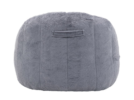 Beanbag Chair, Beanbag Sofa Chair With Armrests Stuffed High Density Foam