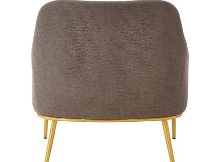 Modern Elegance Accent Chair With Curved Backrest