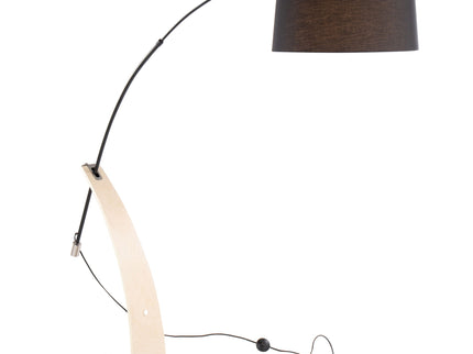 Robyn - Floor Lamp - Natural / Black