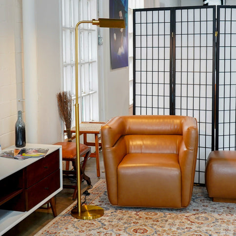 Elara - Floor Lamp - Gold