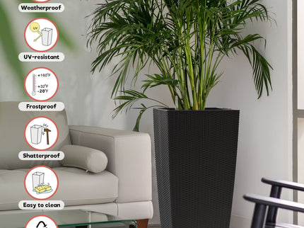 Indoor Outdoor Planter With Automatic Watering System