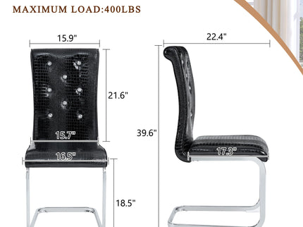 Elegant Design Upholstered Dining Chairs