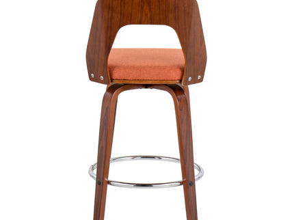 Trilogy - Mid Century Modern Counter Stool (Set of 2)