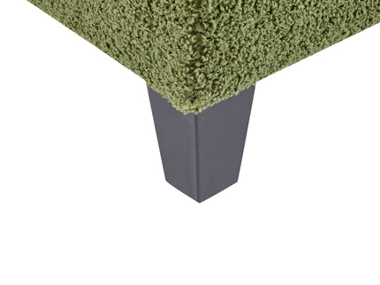 Storage Ottoman With Flip Top Lid - Retro Green