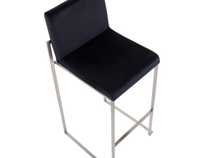 Fuji - Contemporary And Modern Elegance High Back Barstool