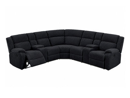 Power Motion Sectional LAF / RAF Loveseat With Console Cup Holders