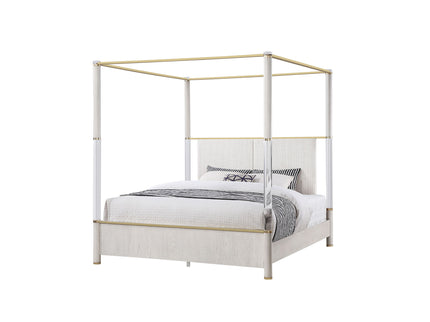 Malco - 4 Post Bed With Upholstered Headboard