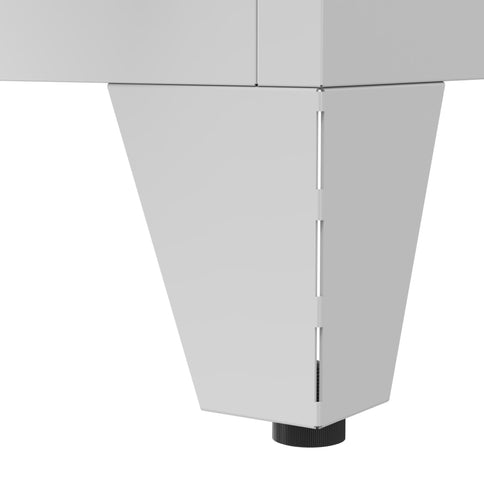 Pantry Cabinet With 2 Drawers, Adjustable Shelves, Freestanding Kitchen Storage Organizer - White