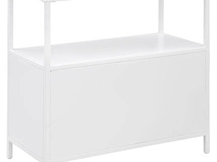 Kenneth - 2 Door Radio Weave Accent Cabinet - White