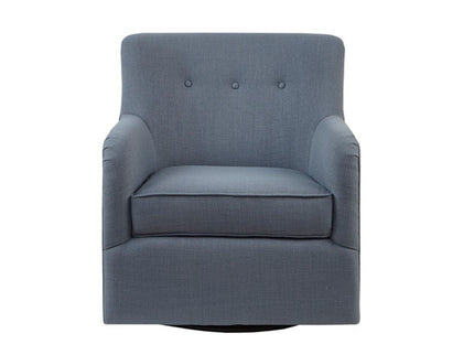 Adele - Swivel Chair With Button Tufted Back