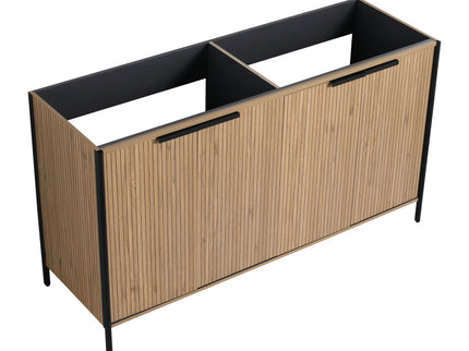 Contemporary Freestanding Bathroom Vanity With Adjustable Shelves