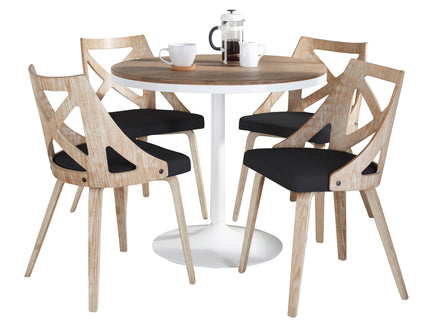 Dakota Charlotte - 5 Piece Dining Set Contemporary