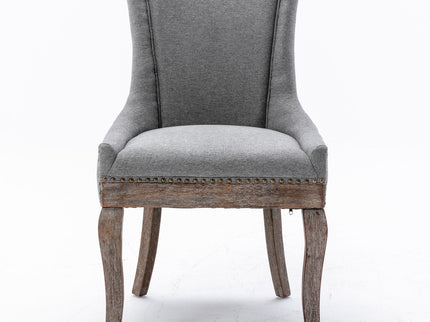 Ultra - Side Dining Chair, Nail Head (Set of 2)