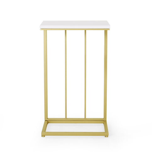 Modern Glam C - Shape End Table