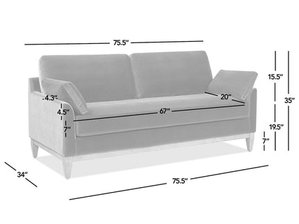 Pasadena - Modern Farmhouse Sofa
