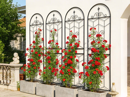 Garden Trellis, Rustproof Support For Climbing Plants