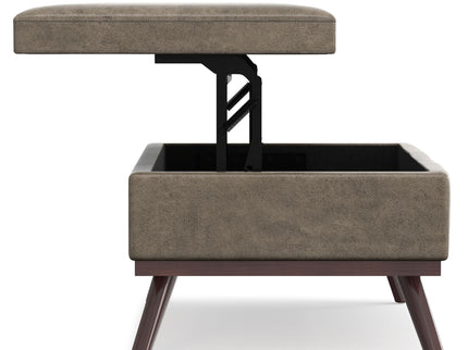 Owen - Multifunctional Square Coffee Table Storage Ottoman