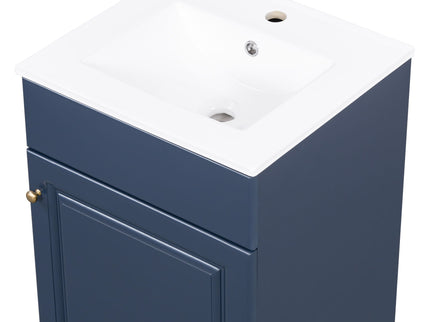 Bathroom Vanity With Sink, Cabinet With Adjustable Shelf