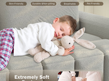 4 Seater Modern Couch With Seats Storage