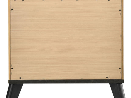 Georgina - 2 Drawer Nightstand - Natural Wood
