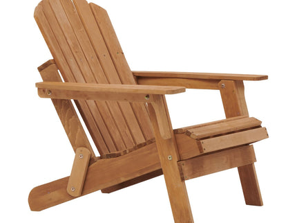 Oversize Outdoor Folding Adirondack Chair, Patio Chair For Garden