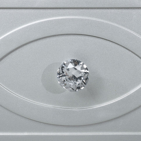 Arabesque - 6 Drawer Dresser With Mirror - Silver