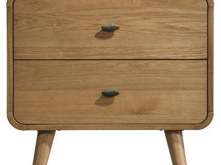 Winston - 2 Drawer Nightstand - Ash Brown
