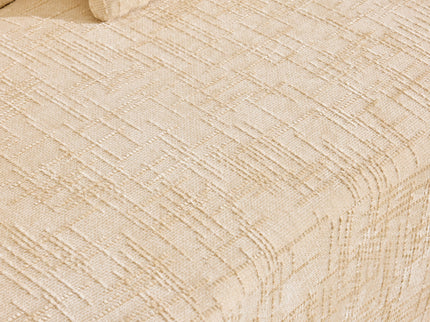 Curved Compressed Sofa, Nordic-Style Design For Living Room