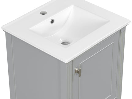 Retro Bathroom Vanity With Sink