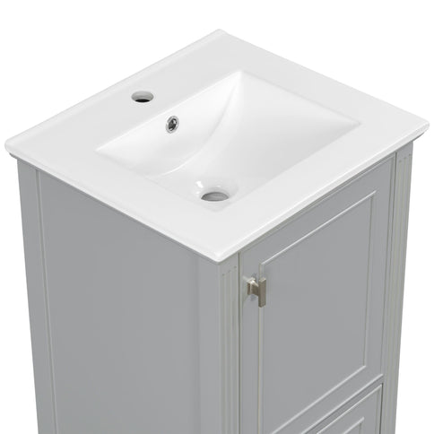 Retro Bathroom Vanity With Sink