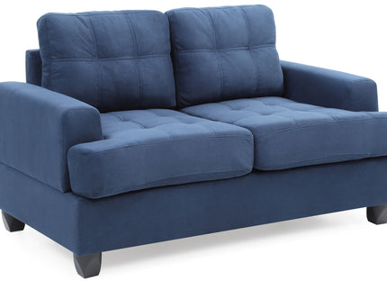 Stylish Transitional Loveseat For Two