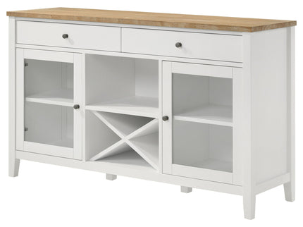 Prager - 2 Door Dining Sideboard - White