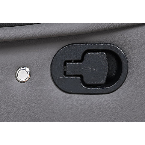 Blanche - Glider Recliner With LED, Pillow Top Arms